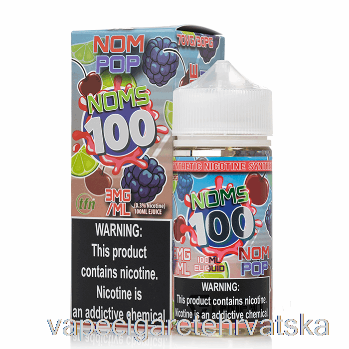 Vape Cigarete Nom Pops - Noms 100 - Nomenon E-tekućine - 100 Ml 0 Mg